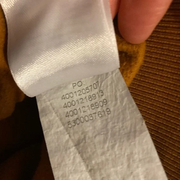 Timberland Brown Tree Logo Crew Neck Sweatshirt Cotton Blend - Picture 6 of 6